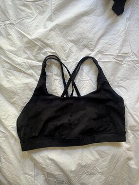 lululemon Black Sports Bra Camo